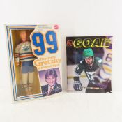 Wayne Gretzky Action Doll & 1980 NHL GOAL Magazine