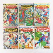 6 The Amazing Spider-Man Comics #123-128