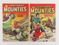 1949 Northwest Mounties #2 and #3 Comic Books