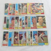 30 1961 Topps Baseball Cards with Stars