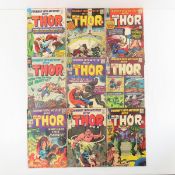 9 The Mighty Thor Comics: 110-111, 114 & 117-122
