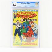 Amazing Spider-Man #129 CGC grade 5.0 slabbed