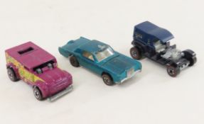 3 Hot Wheels Redlines Funny Money, Paddy Wagon