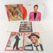 2 Colored Vinyl LP's, 1977 Stamps & Magazines