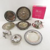 WM Rogers & Other Silver Plated Serving Trays