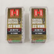 100 Rounds Hornady Critical Defense 22 WMR Ammo