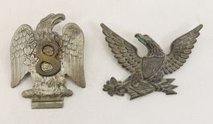 US Civil War Era NY Excelsior Brigade Cap Badges