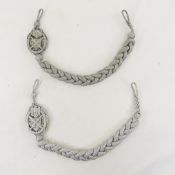 2 WWII German Heer Shooting Lanyards