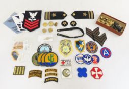 US Navy & Army Buttons, Patches and Insignia