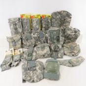 Modern Military Digital Camouflage Pouches