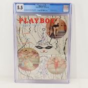 Playboy #v2 #2 January 1955 CGC Graded 5.5