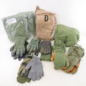 US Military Chemical Suits, Cold Weather Gloves