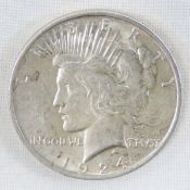 1924 Peace Silver Dollar