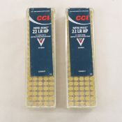 200 Rounds CCI Mini Mag 22 LR HP Ammunition