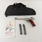 Ruger Mark III Competition Target .22 cal Pistol