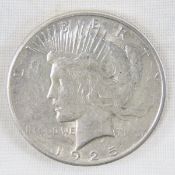 1925 S Peace Silver Dollar