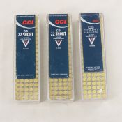 300 Rounds CCI CB 22 Short Ammunition