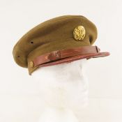 WWII Era US Army Visor Cap