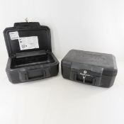 2 Portable Sentry Safes with Keys