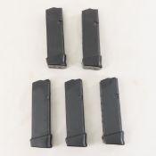 5 Glock 23 Magazines. .40 S&W. 13 rd.