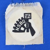 WWII German NSBO Sports Shirt Patch