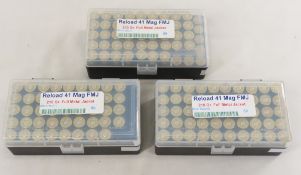 135 Reloaded 41 Mag FMJ Ammunition