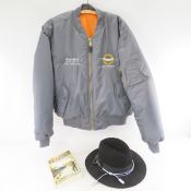 Vietnam Helicopter Pilot Jacket, Hat & Book