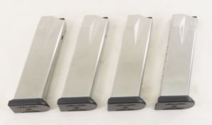 4 Springfield XD Magazines. 9mm. 16 rd.