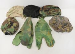 7 US Military & Other Helmet Covers