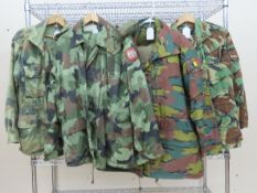 Vintage Serbian, British & Belgian Field Jackets
