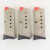 3 Smith & Wesson Bodyguard .380 ACP 6 Rd Magazines