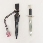 1930s German Fireman's Dress Bayonet & Scabbard