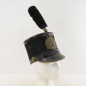 Virginia Military VMI Cadet Shako Hat with Plume