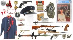 5-21 Military, Firearms, Coins & Graded Playboys
