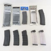 10 Assorted AR/M4 5.56/.223 Plastic Magazines