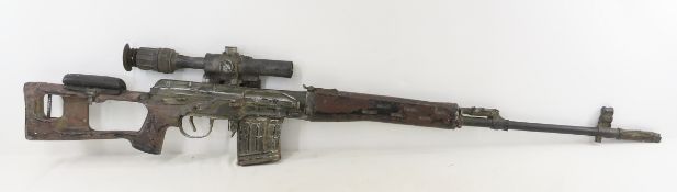 Cast Resin Norinco NDM-86 Training Rifle 7.62X54R
