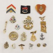 US Navy Sweetheart Pins & Jewelry
