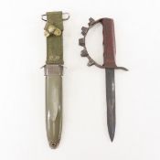 MARCO marked trench-style combat knife