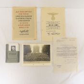 WW2 German Fallen Soldier Death Card, Notification