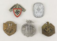 5 WWII German Tinnies