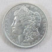 1890 Morgan Silver Dollar