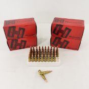 200 Rounds Hornady 223 Rem 55 gr FMJ/BT Ammo