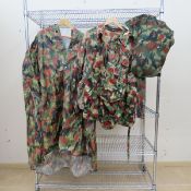 Swiss Army M70 Field Jacket, Pants, Parka, Tent