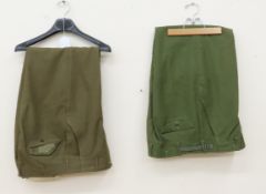 WWII Era M1937 Field Trousers & 1950s M1951