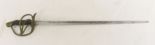 Model 1840 US Cavalry Wrist-Breaker Saber, Sword