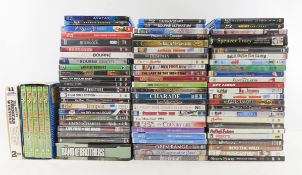 6 Blu-Rays and 75+ DVD's- Mixed Genre