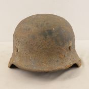 WWII German M42 Steel Combat Helmet