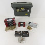 360 Rounds Mixed 9mm in plastic ammo box
