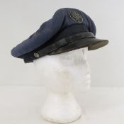 WWII US Army Air Force Crusher Visor Cap