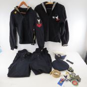 WWII Navy Uniform, Caps, Insignia & more